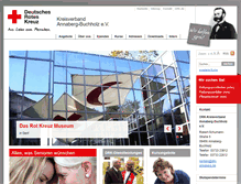 Tablet Screenshot of drk-annaberg.de